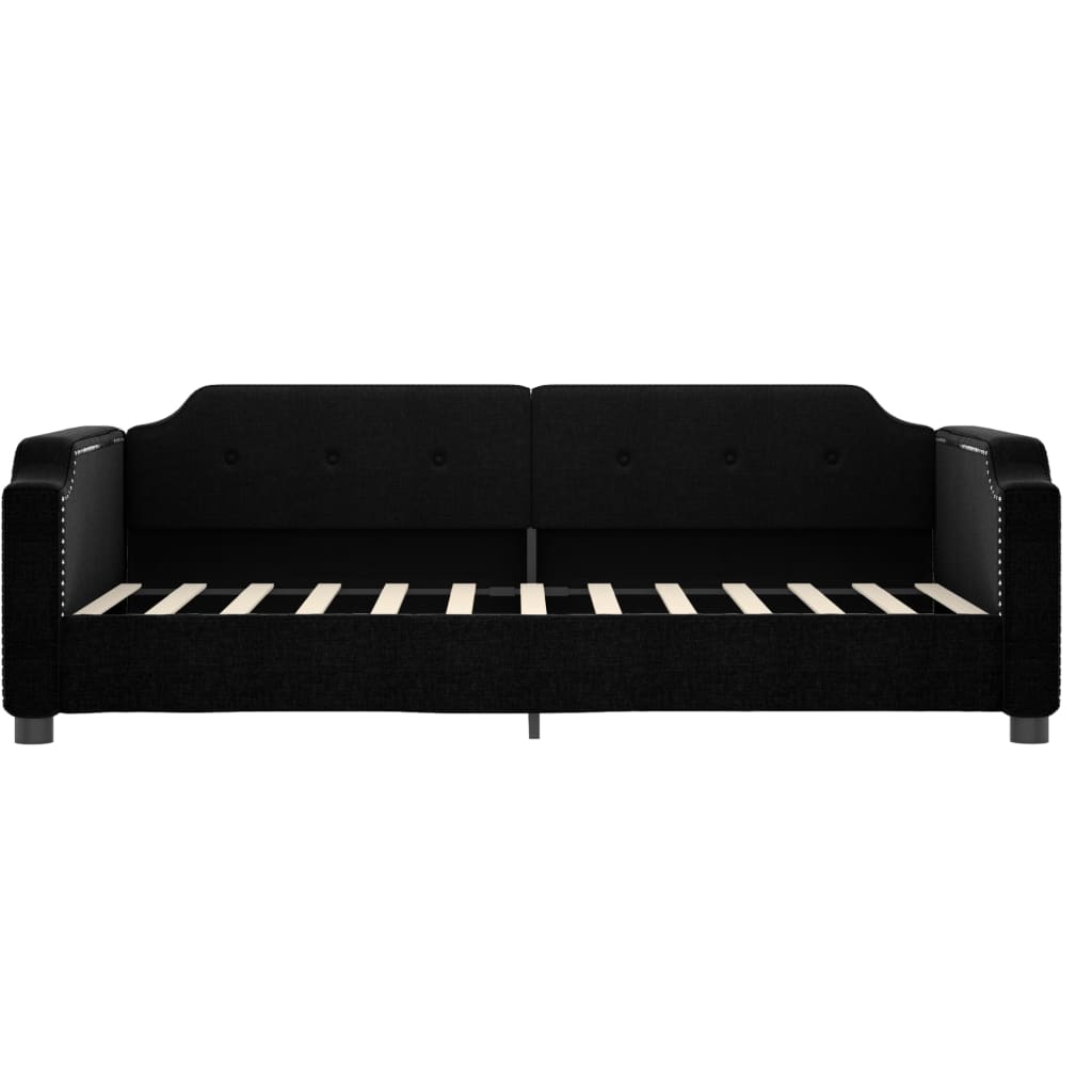 daybed 90x190 cm stof sort