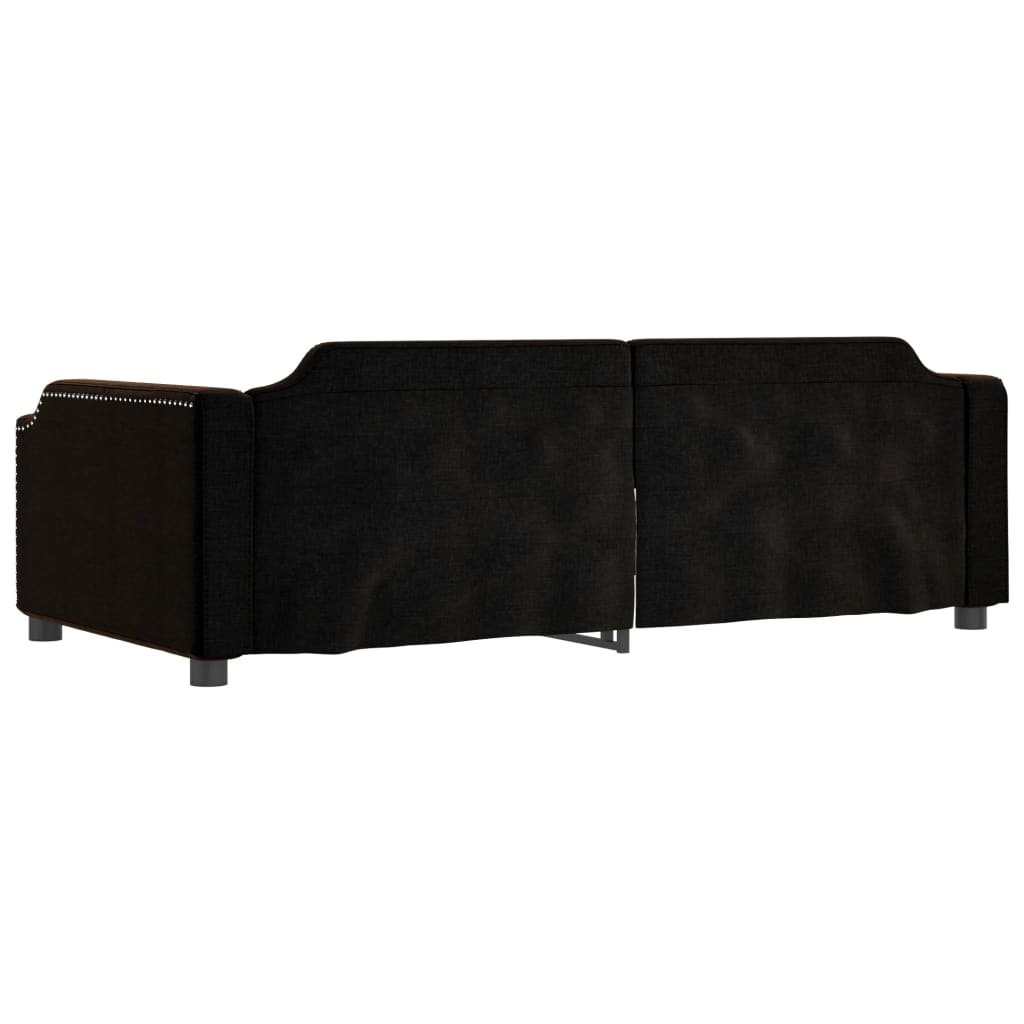 daybed 90x190 cm stof sort