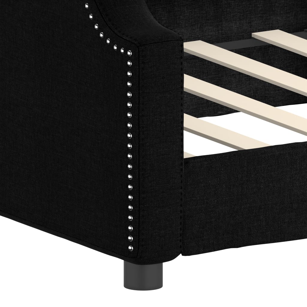 daybed 90x190 cm stof sort