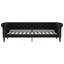 daybed 80x200 cm kunstlæder sort