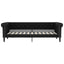 daybed 90x200 cm kunstlæder sort