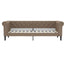daybed 90x200 cm kunstlæder cappuccinofarvet