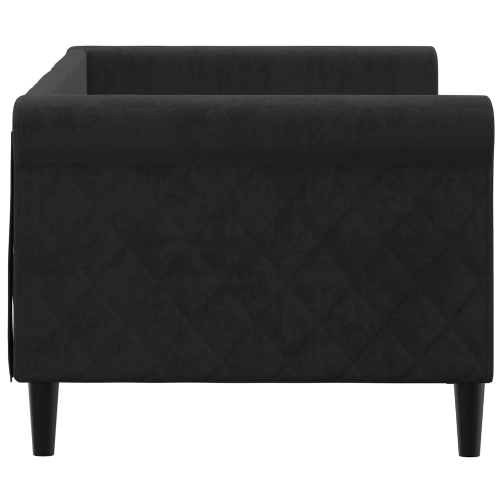 daybed 80x200 cm velour sort