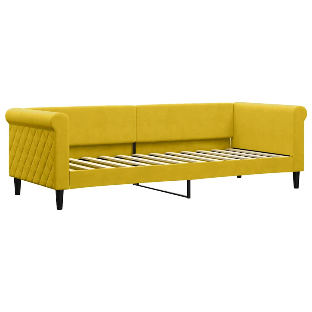 daybed 80x200 cm velour gul