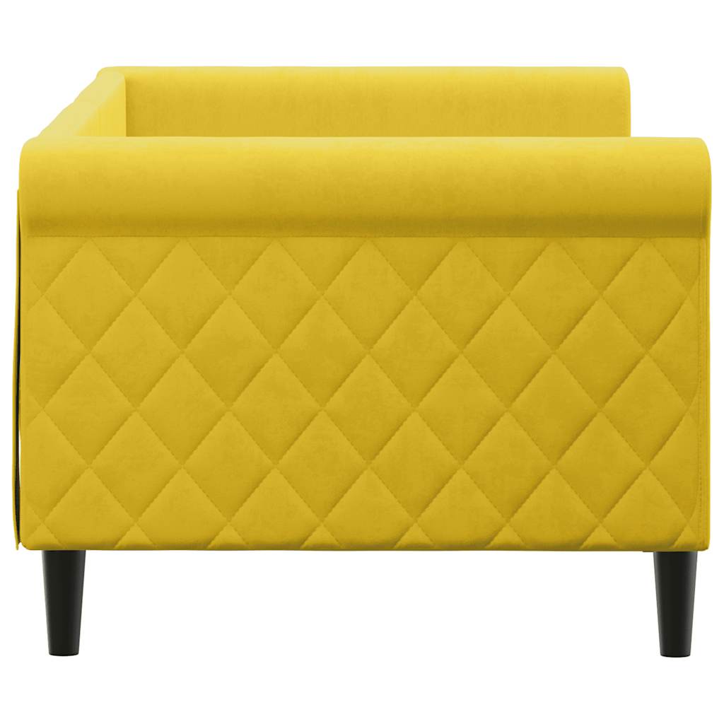 daybed 80x200 cm velour gul