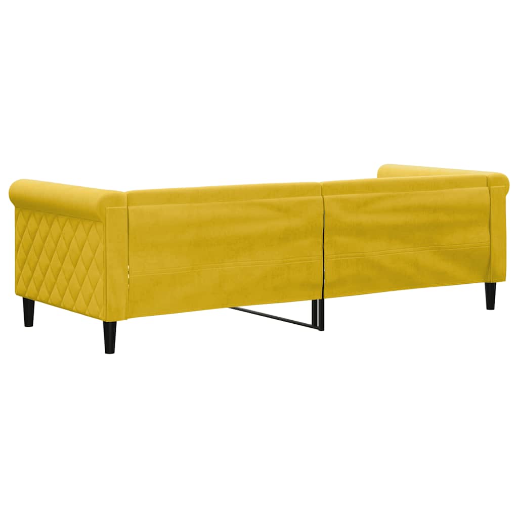daybed 80x200 cm velour gul