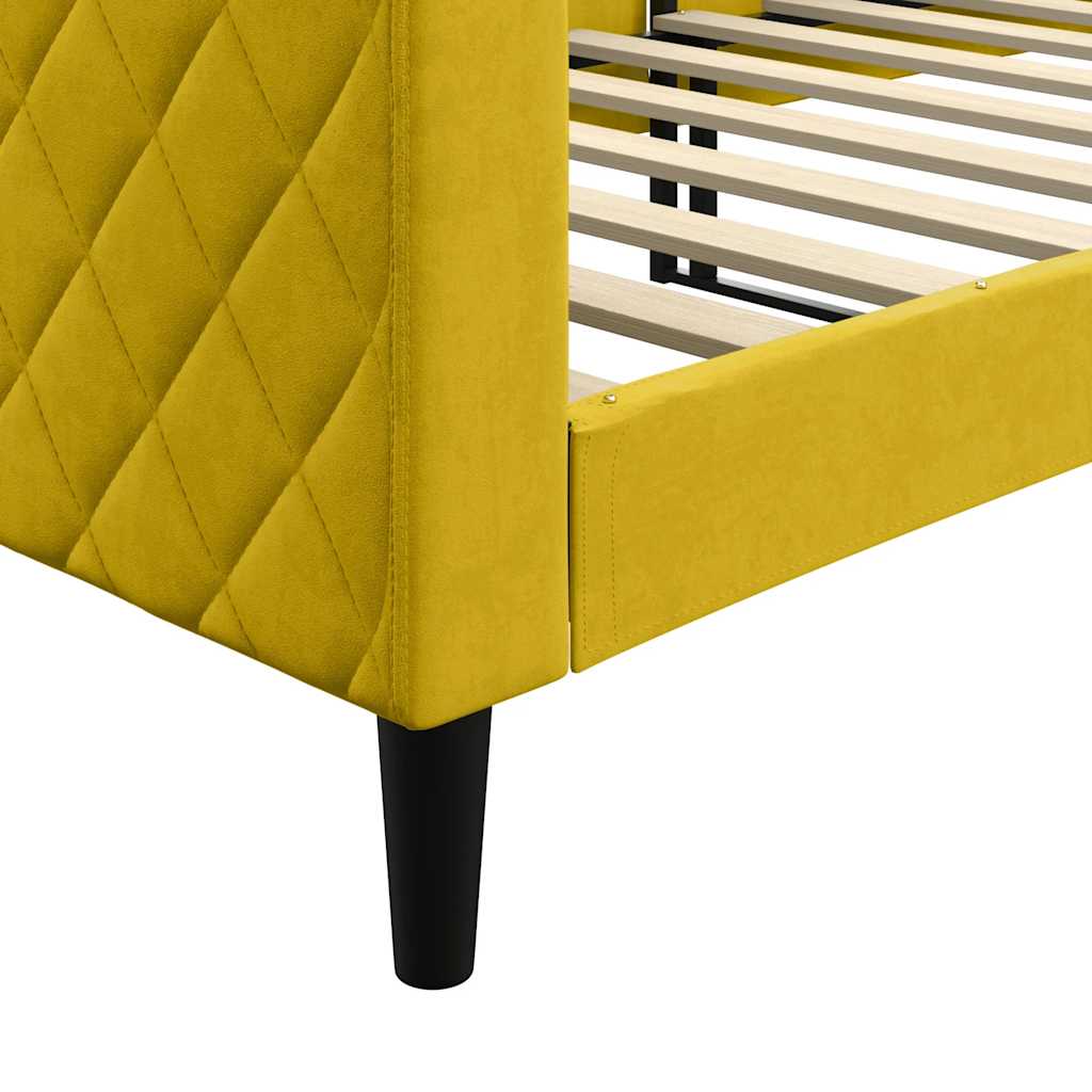 daybed 80x200 cm velour gul