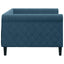 daybed 90x200 cm velour blå