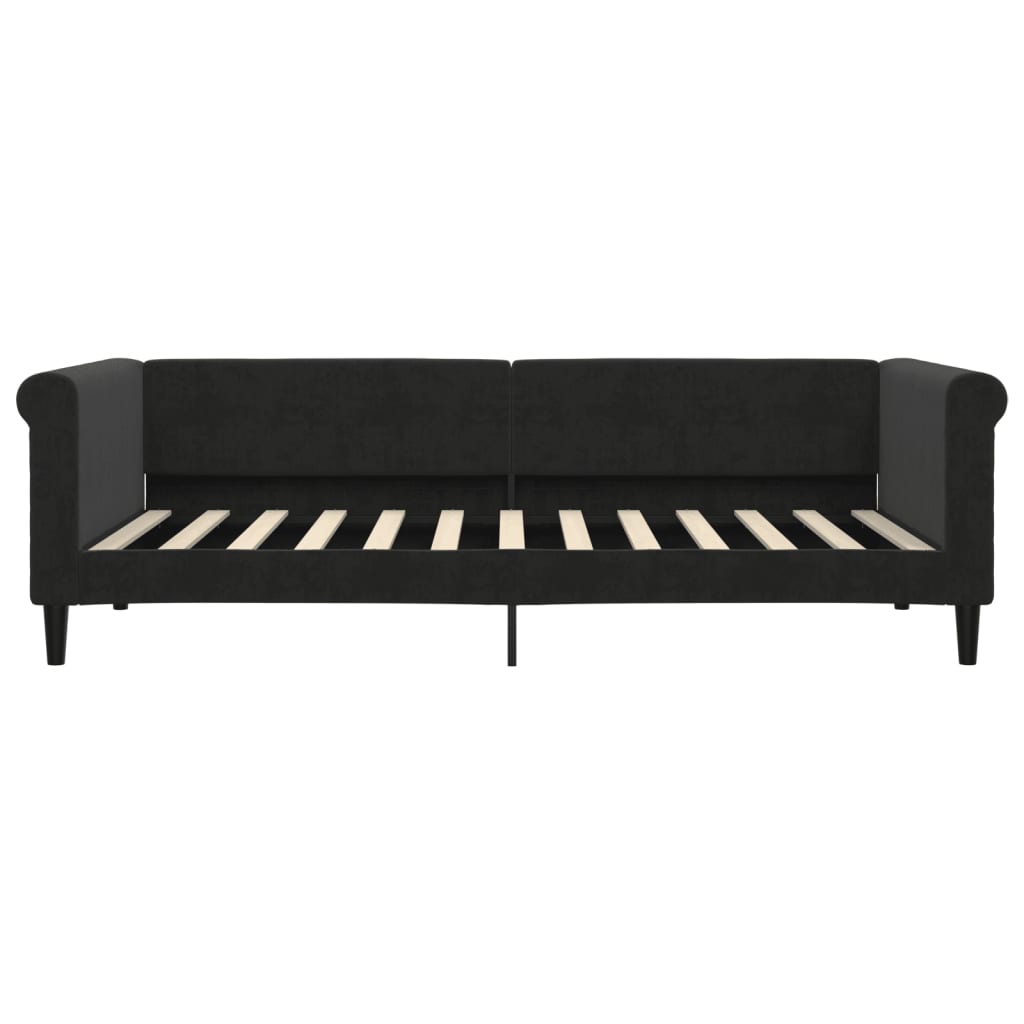 daybed 90x200 cm velour sort