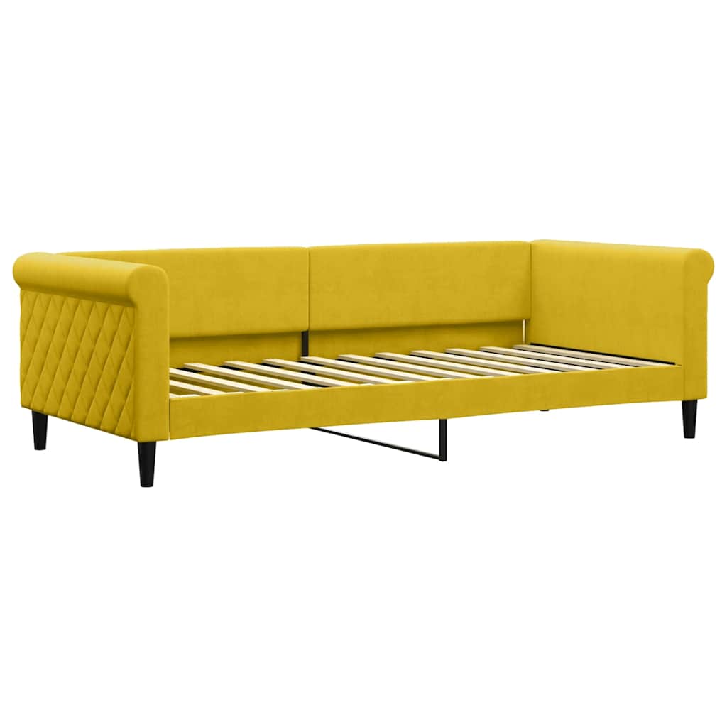 daybed 90x200 cm velour gul