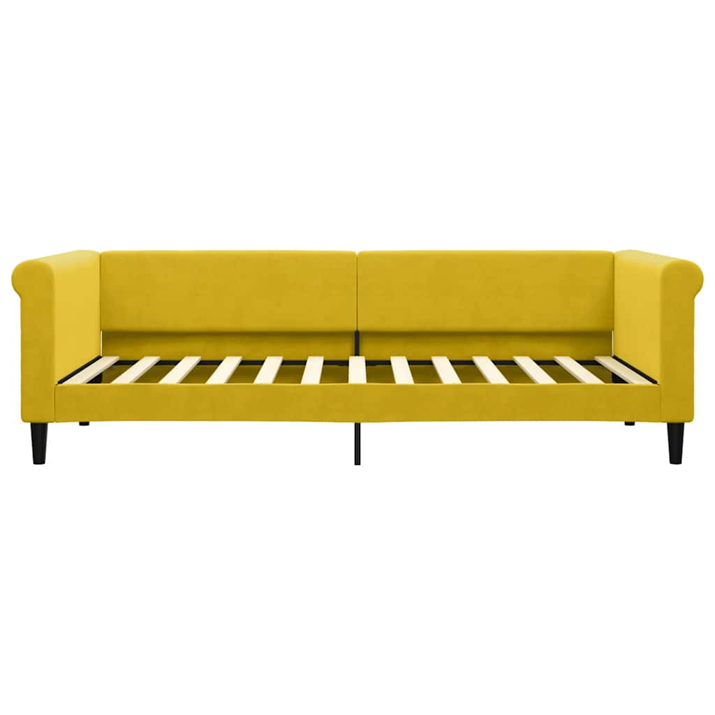 daybed 90x200 cm velour gul