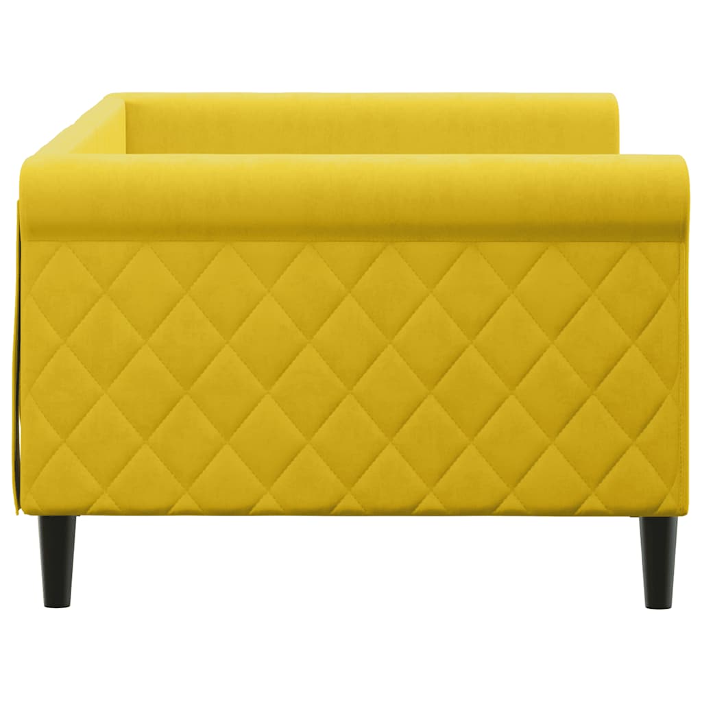 daybed 90x200 cm velour gul