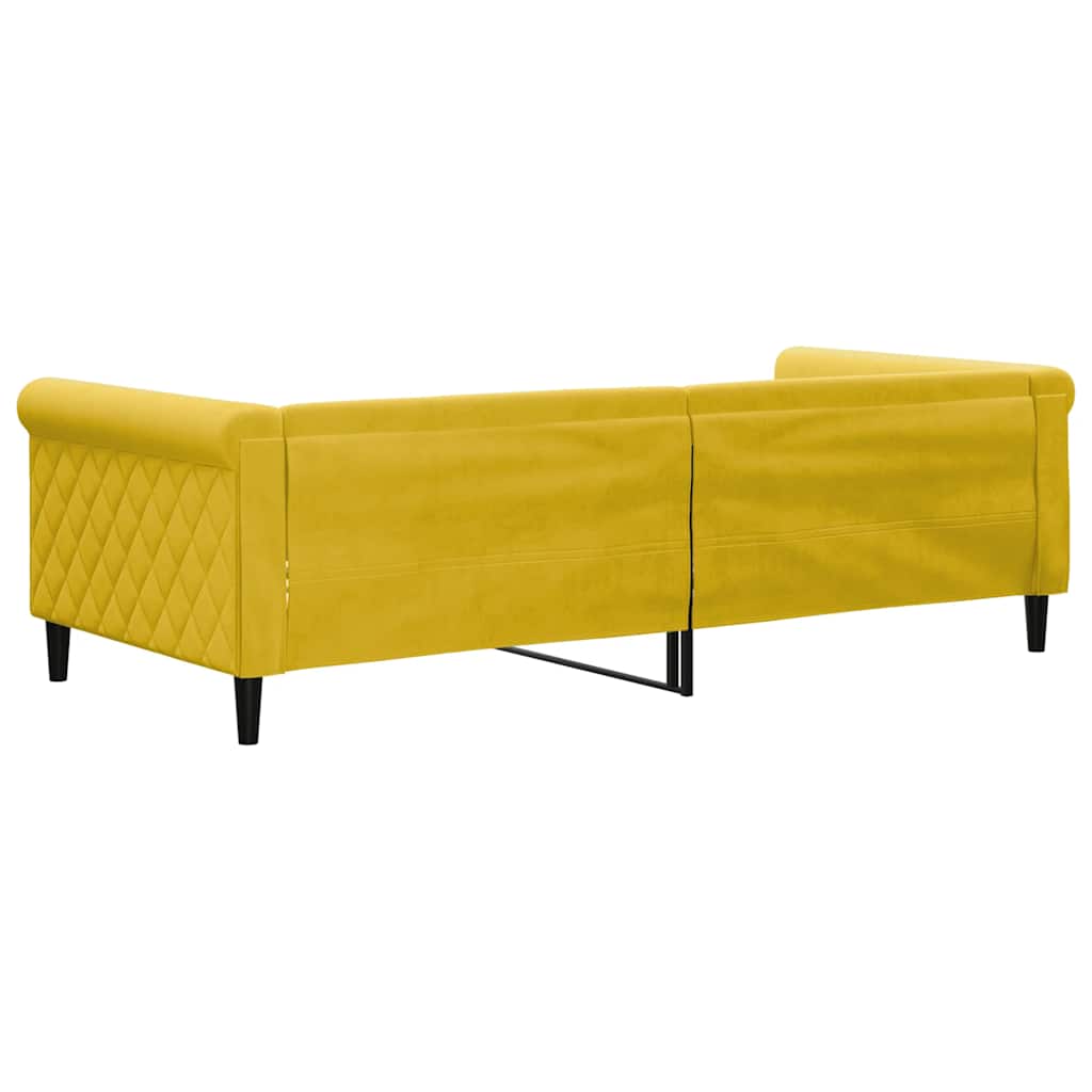 daybed 90x200 cm velour gul