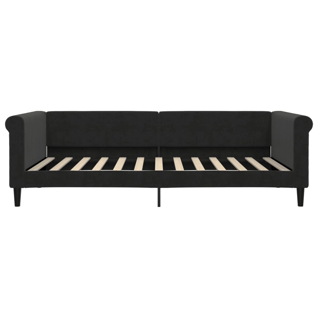daybed 100x200 cm velour sort