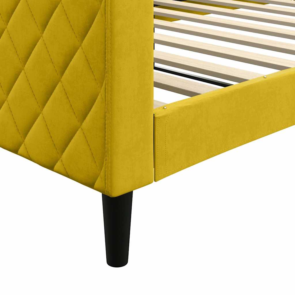 daybed 100x200 cm velour gul