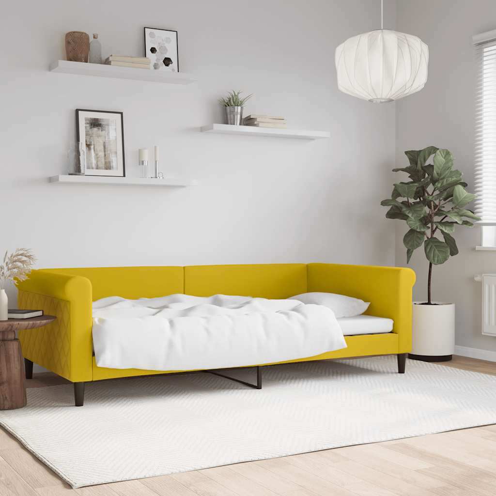 daybed 100x200 cm velour gul