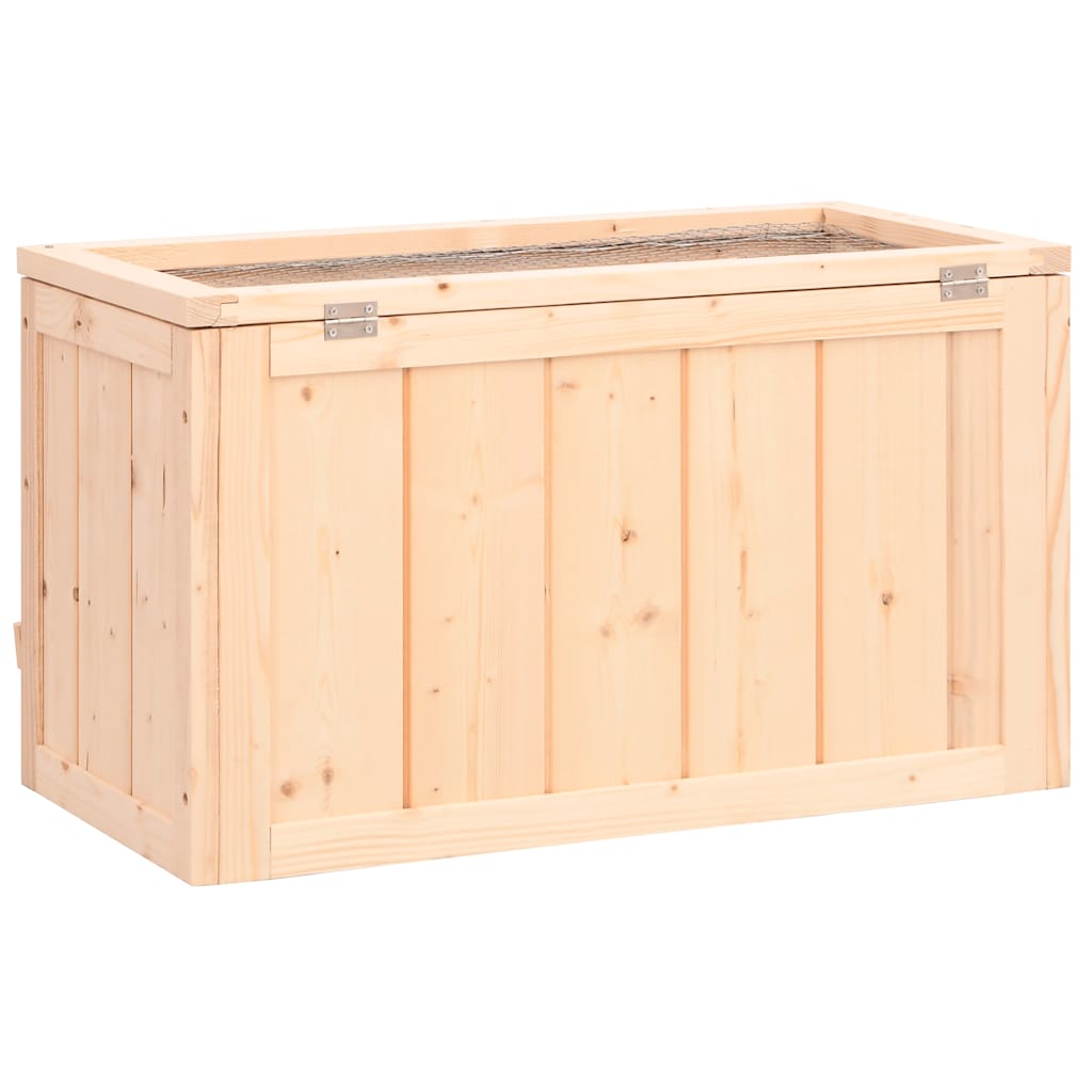 hamsterbur 60x30x35 cm massivt fyrretræ