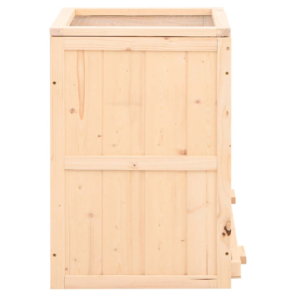 hamsterbur 81x40x60 cm massivt fyrretræ