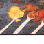 køkkentæppe 60x180 cm vaskbart flerfarvet