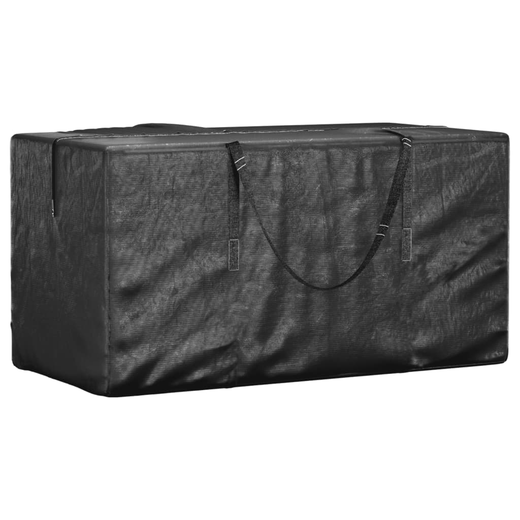 opbevaringspose til juletræ 150x75x75 cm polyethylen sort