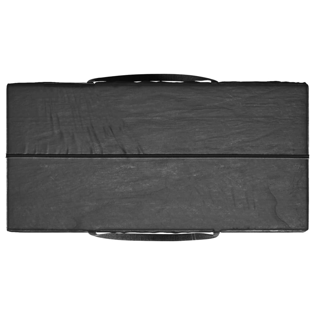 opbevaringspose til juletræ 150x75x75 cm polyethylen sort
