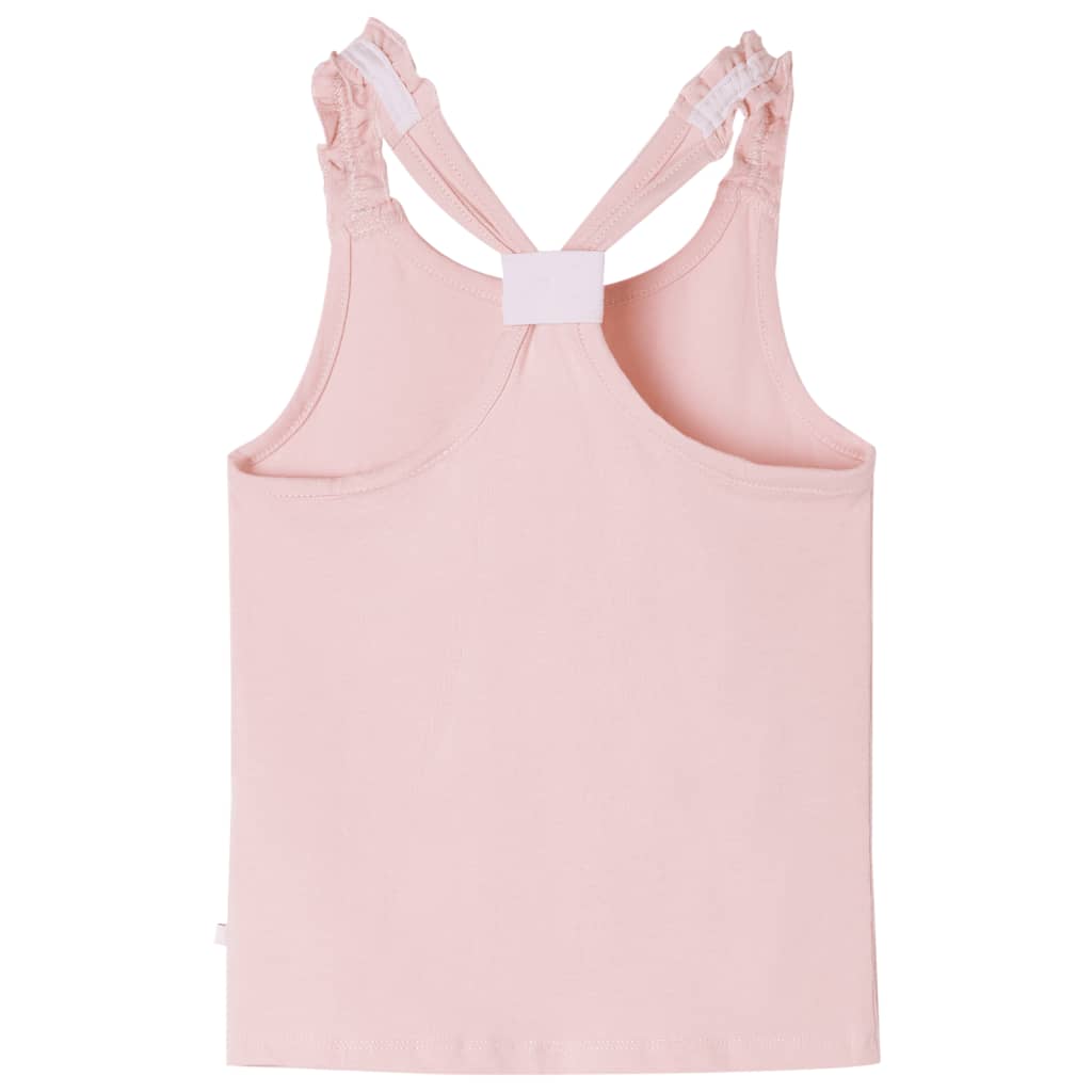 Tanktop til børn str. 104 lyserød
