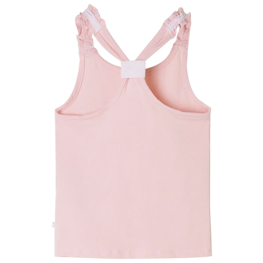 Tanktop til børn str. 128 lyserød