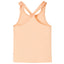 Tanktop til børn str. 128 lys orange