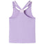 Tanktop til børn str. 92 lilla