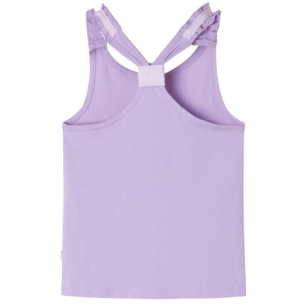 Tanktop til børn str. 104 lilla
