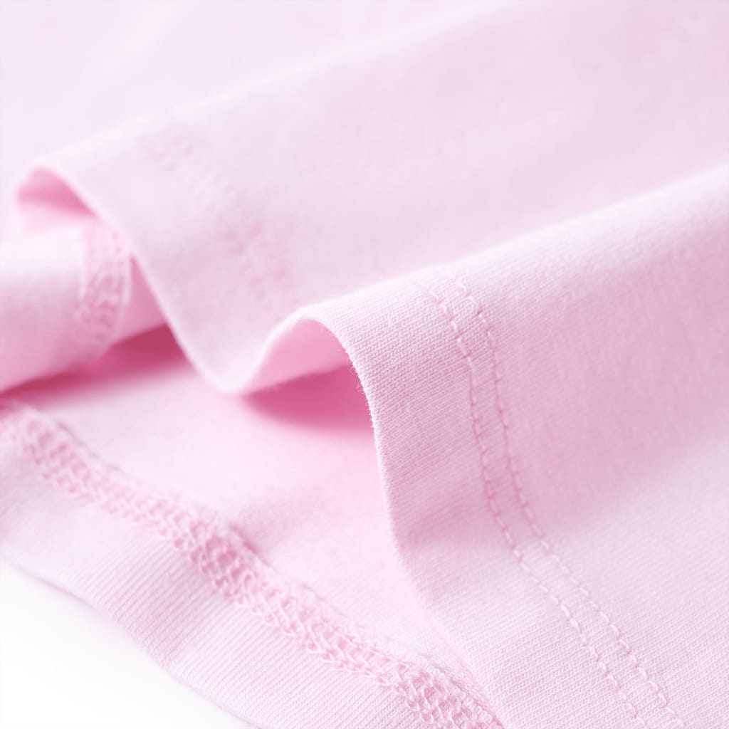 T-shirt til børn str. 116 lyserød