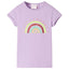 T-shirt til børn str. 104 lilla