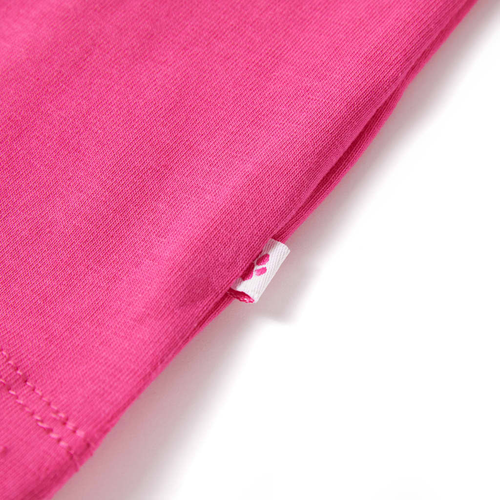 T-shirt til børn str. 116 pink