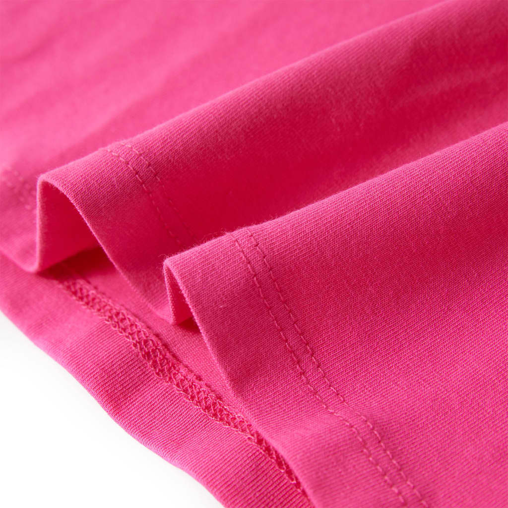 T-shirt til børn str. 116 pink