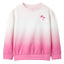Sweatshirt til børn str. 116 lyserød