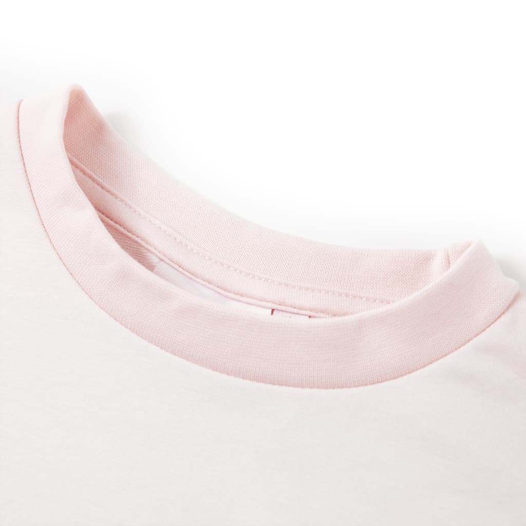 Sweatshirt til børn str. 116 lyserød