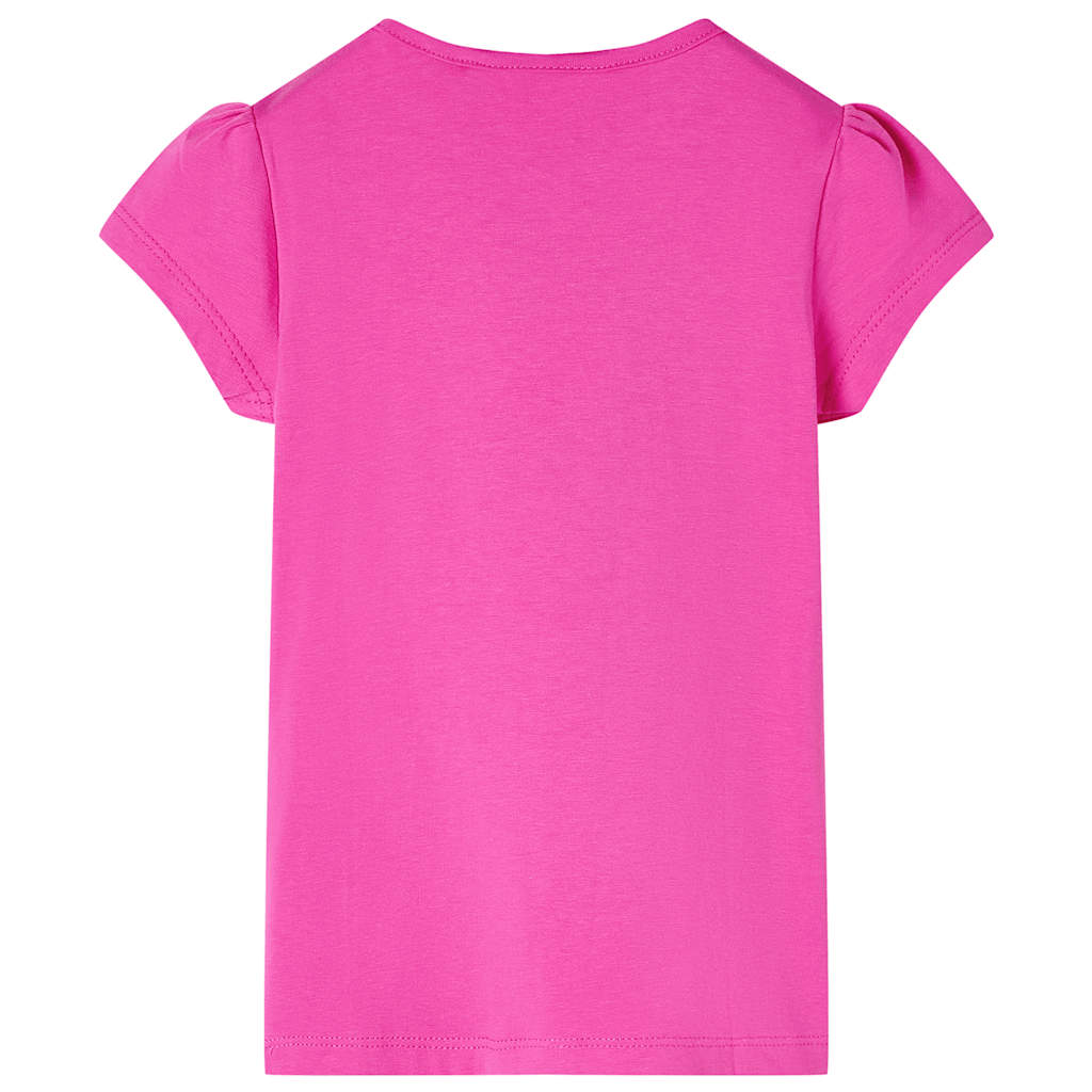 T-shirt til børn str. 104 pink