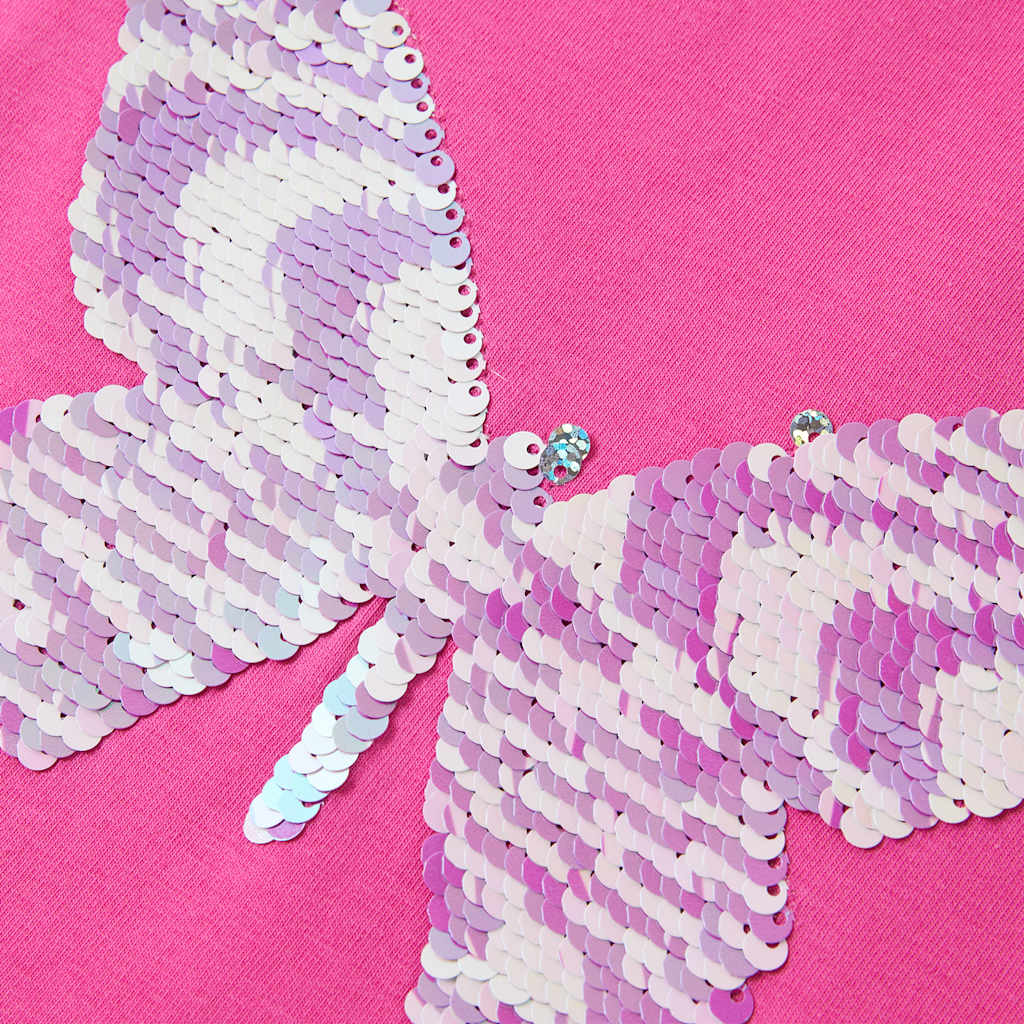 T-shirt til børn str. 104 pink