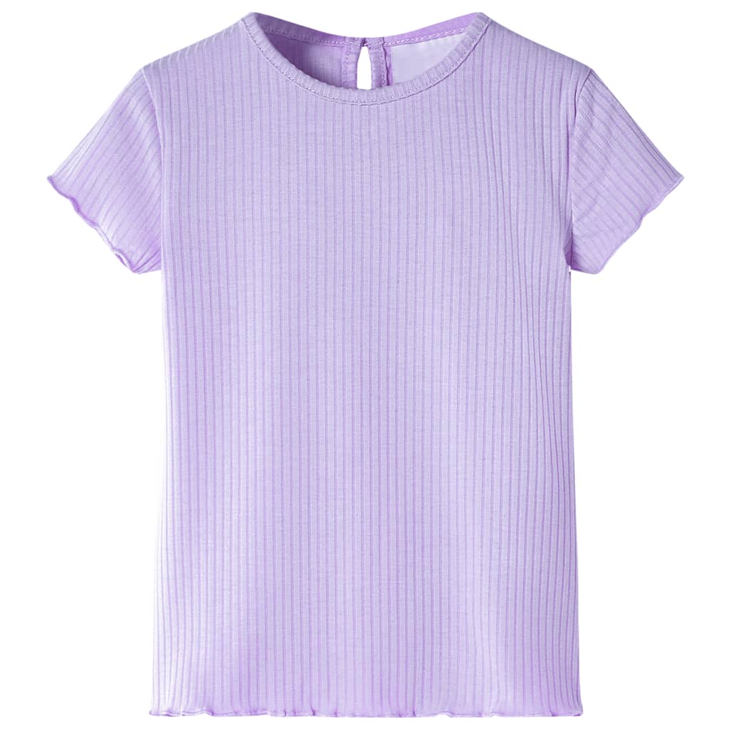 T-shirt til børn str. 104 lilla