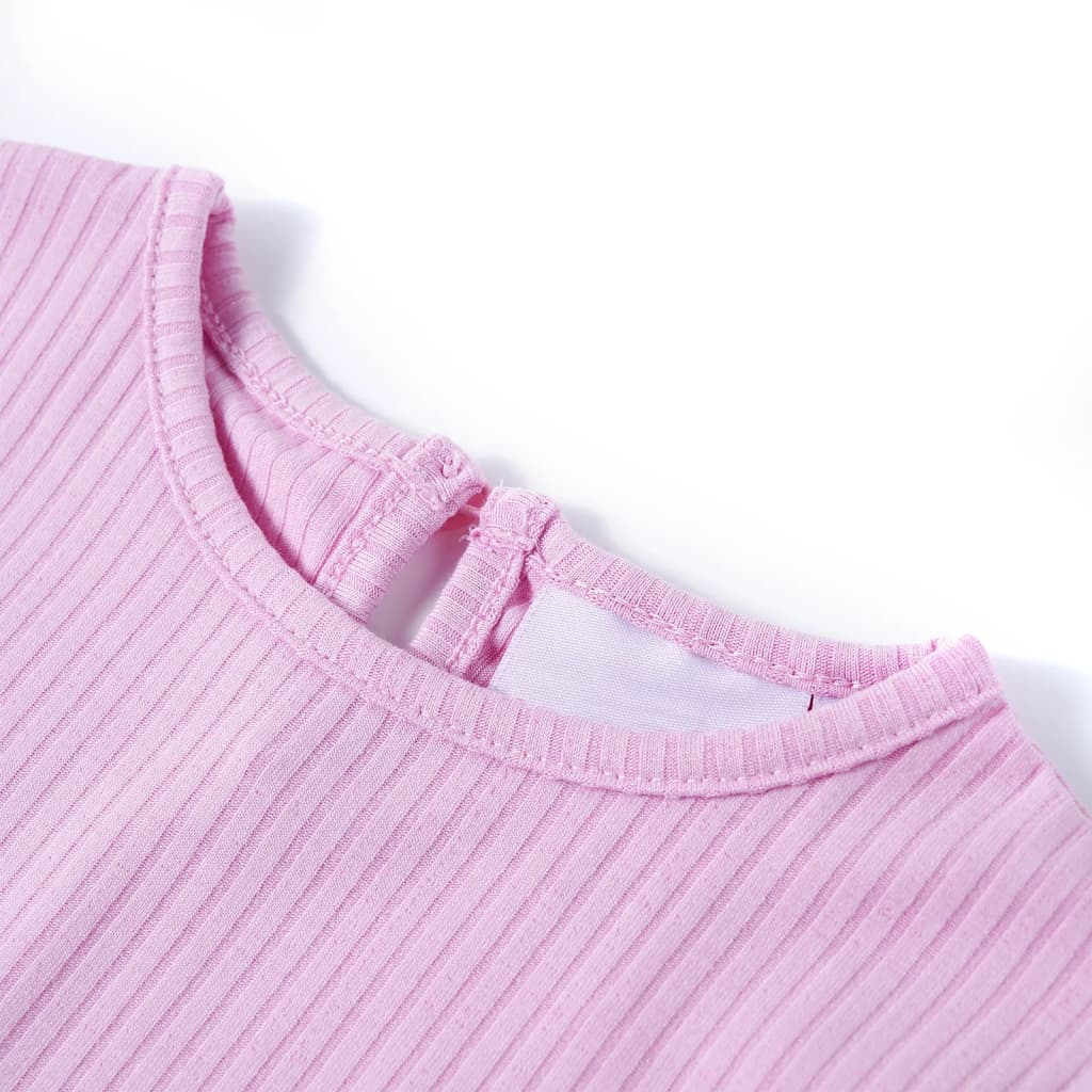 T-shirt til børn str. 116 lyserød