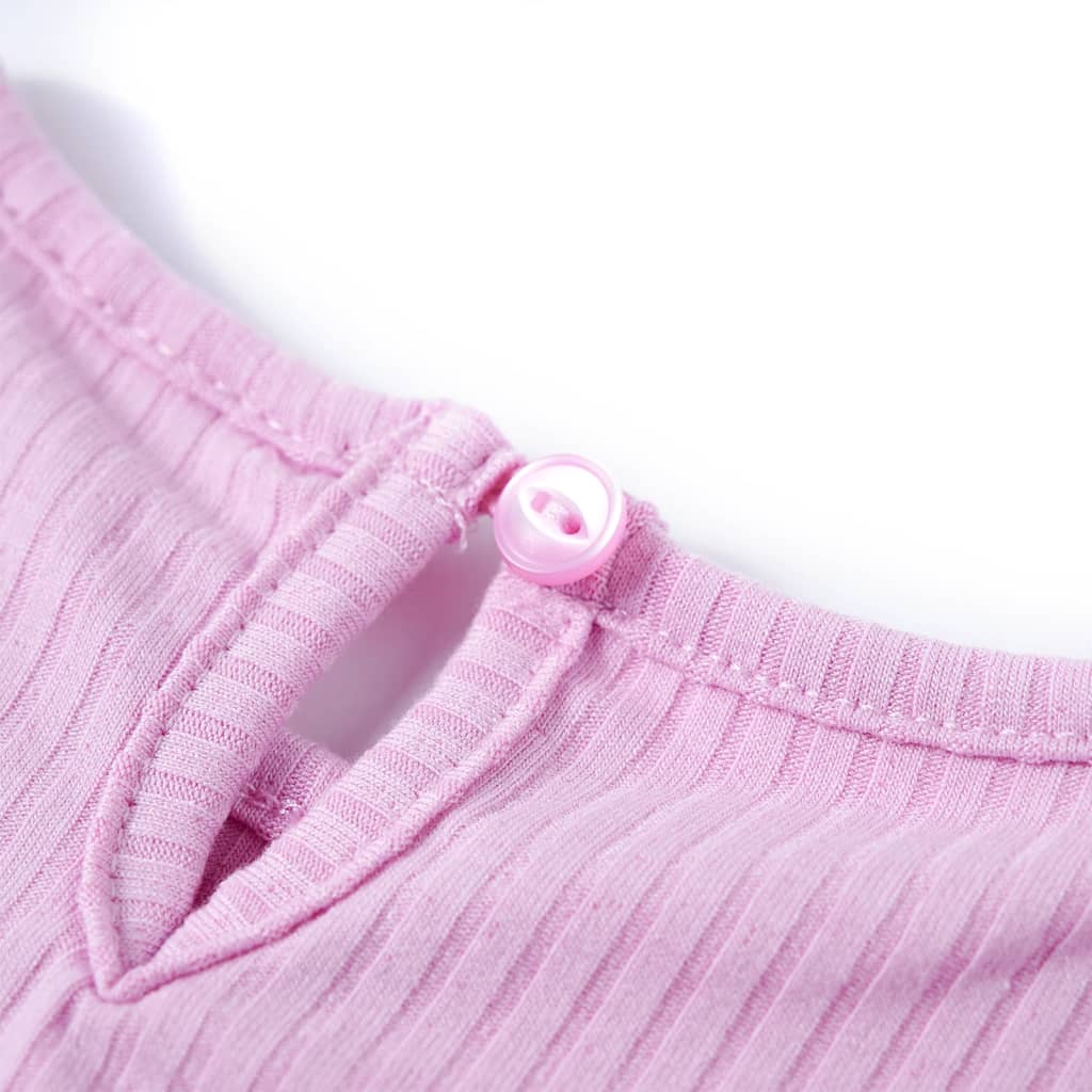 T-shirt til børn str. 116 lyserød