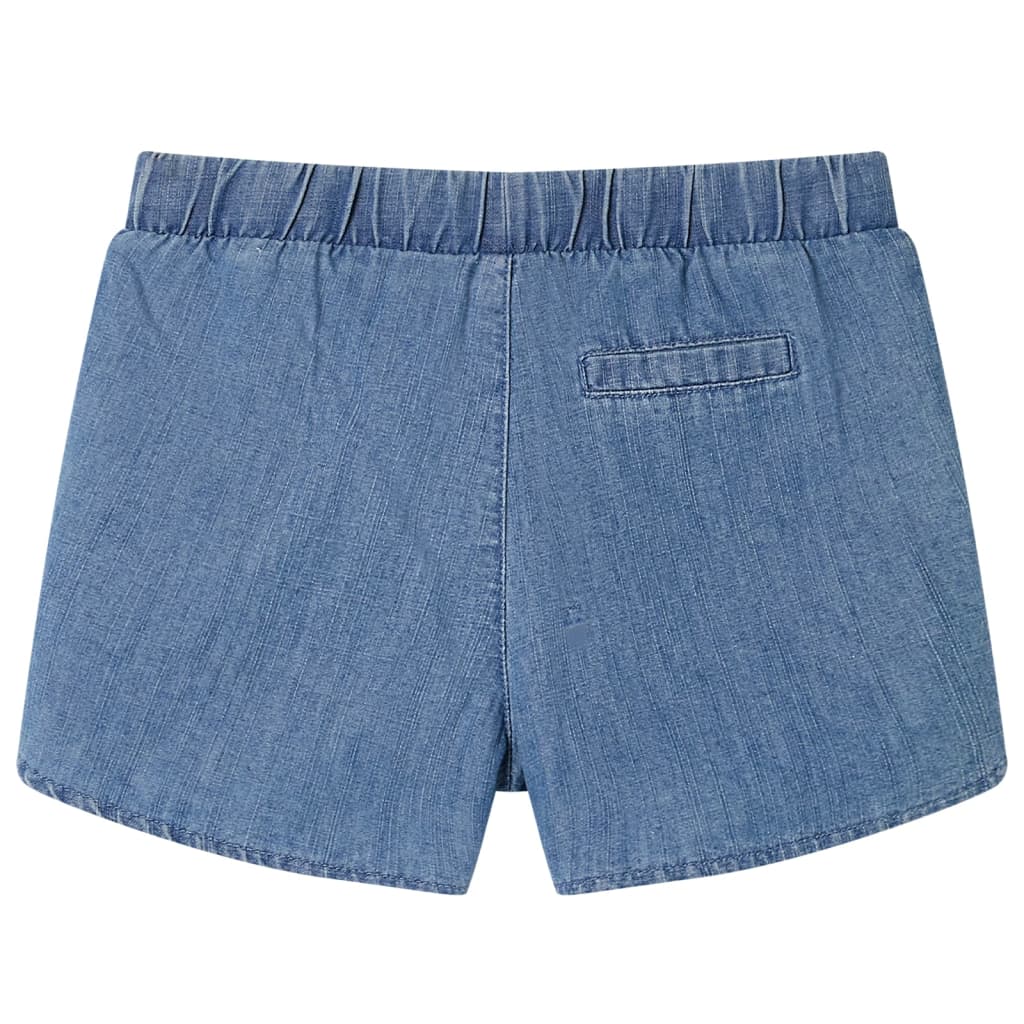 Shorts til børn str. 128 denimblå