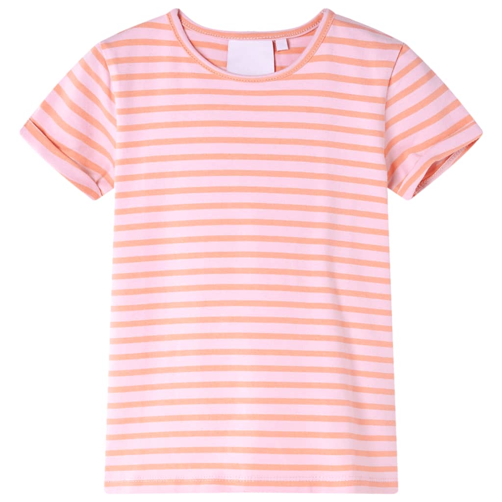 T-shirt til børn str. 104 lyserød