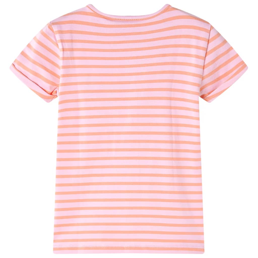 T-shirt til børn str. 104 lyserød