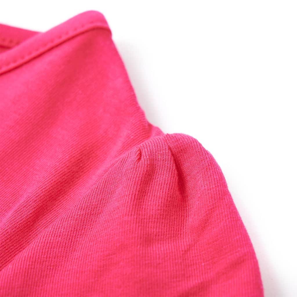 T-shirt til børn str. 128 pink