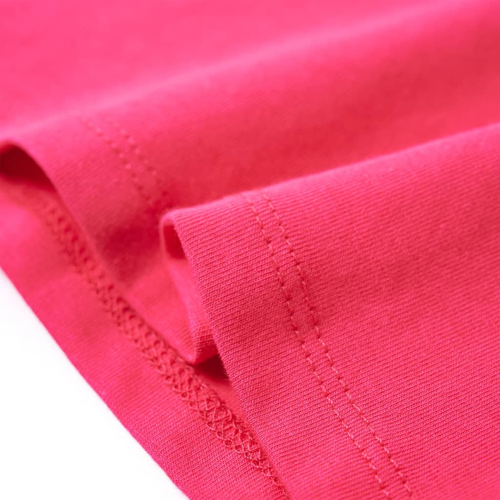 T-shirt til børn str. 128 pink