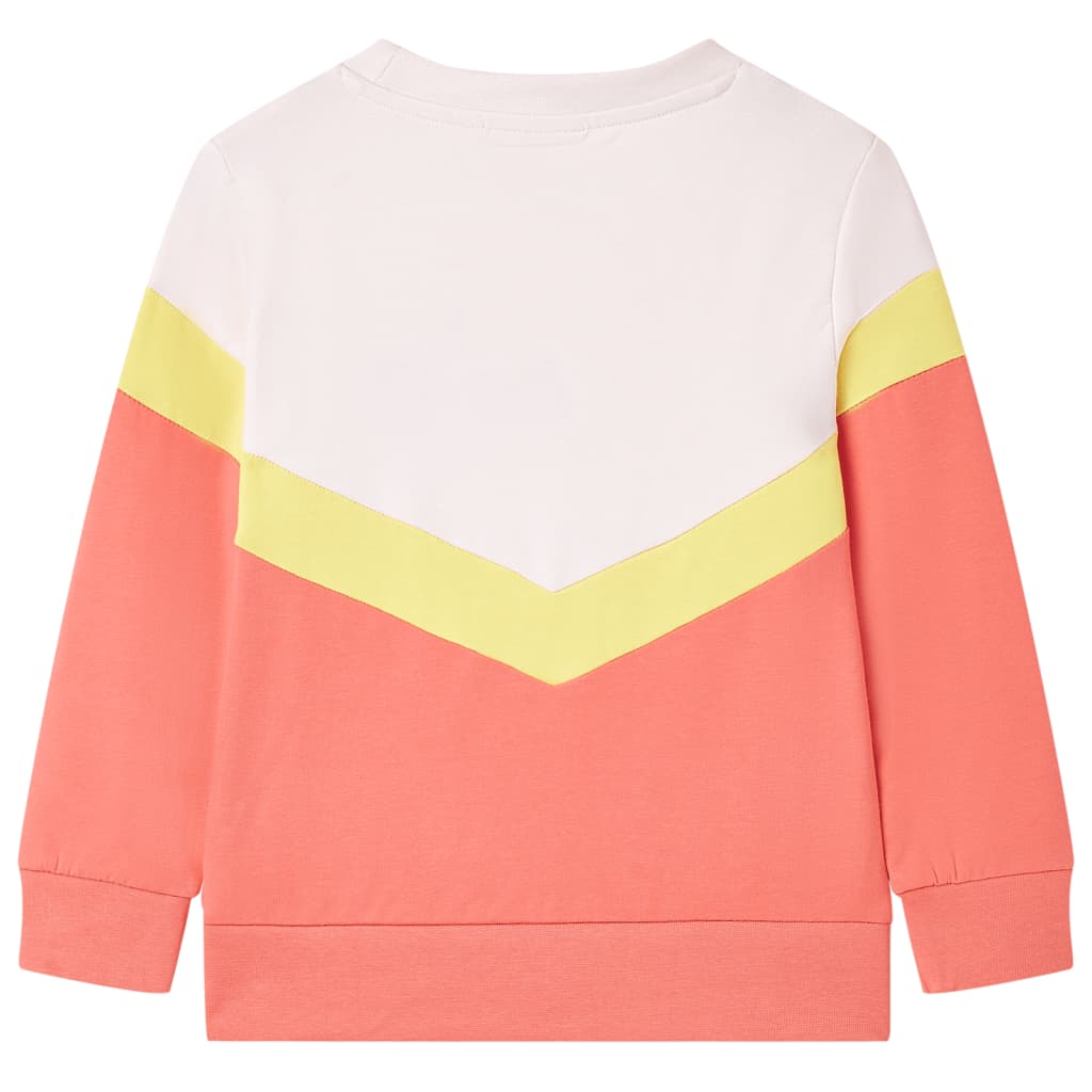 Sweatshirt til børn str. 128 lyserød