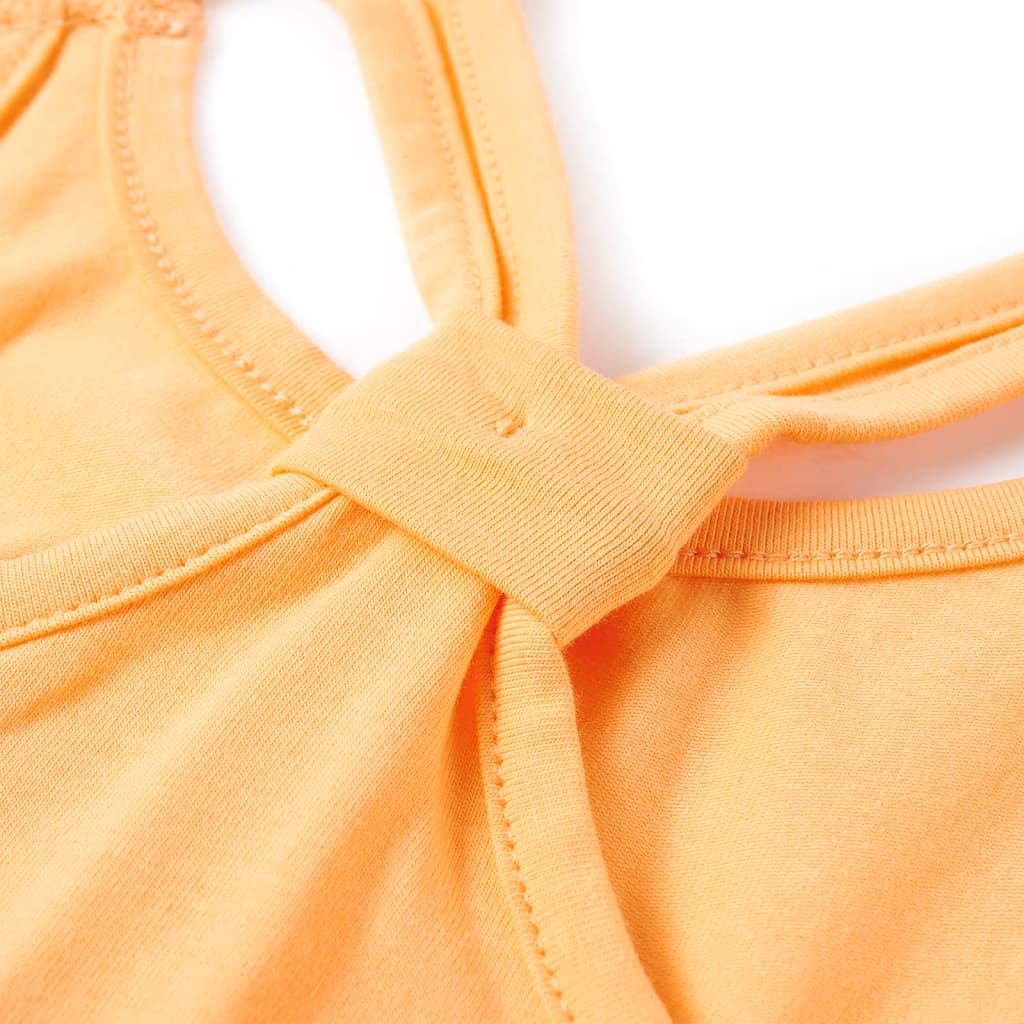 Tanktop til børn str. 104 orange