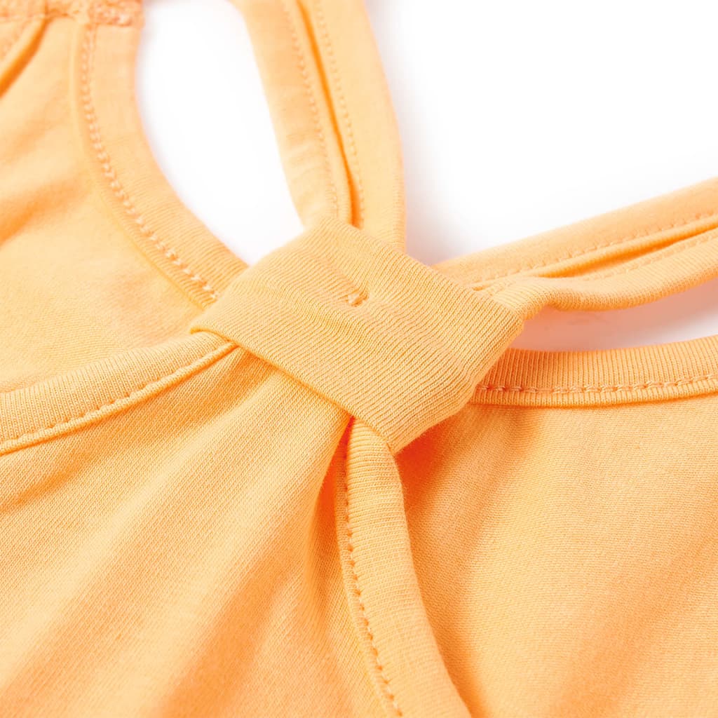 Tanktop til børn str. 128 orange