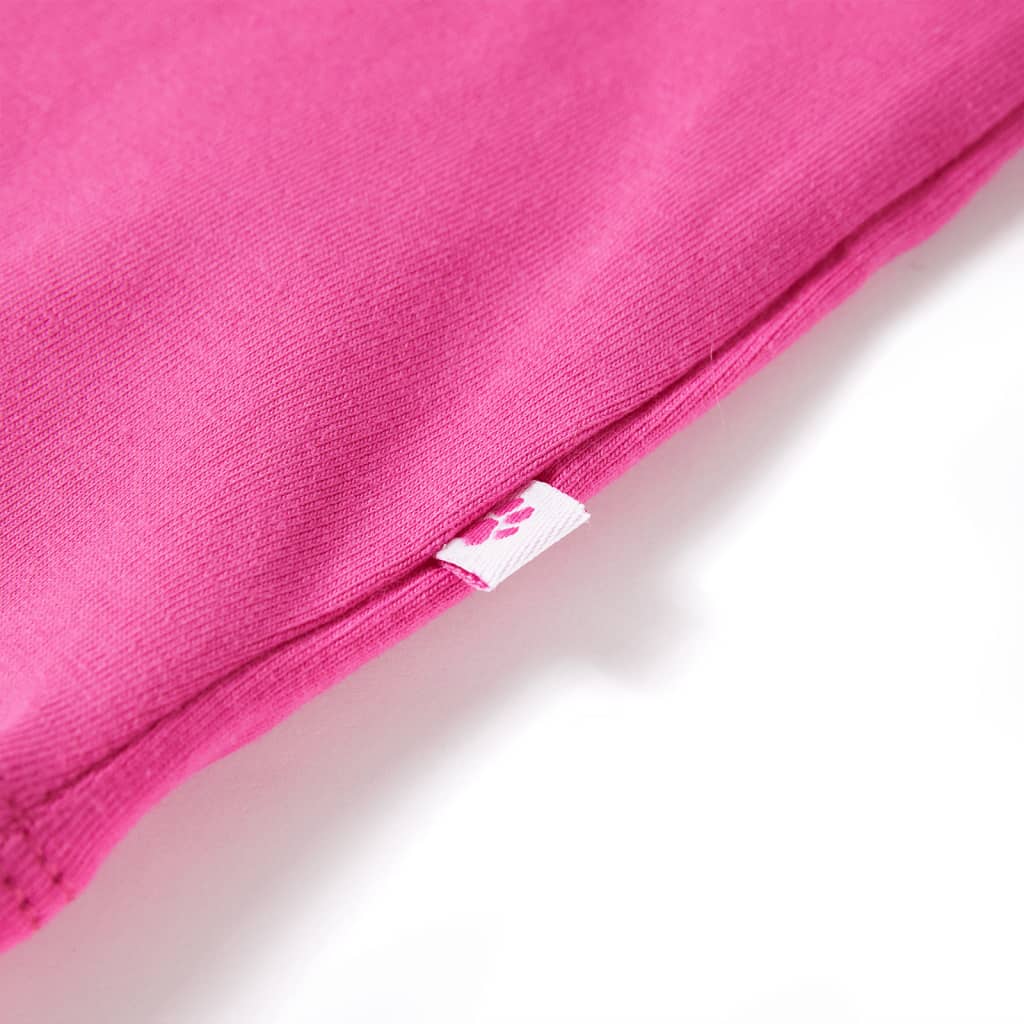 T-shirt til børn str. 116 pink